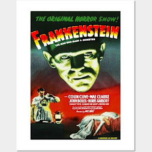 Frankenstein (1931) 1 Posters and Art